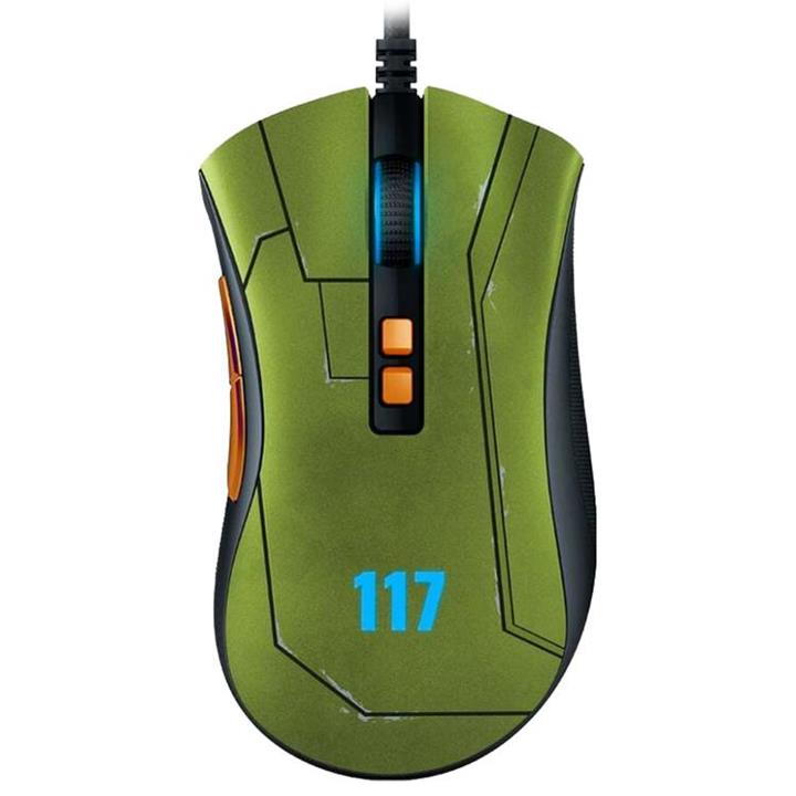 موس گیمینگ ریزر DeathAdder V2 طرح Halo Infinite razer  DeathAdder V2 Halo Infinite Mouse